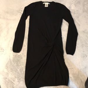 Black sweater dress, small